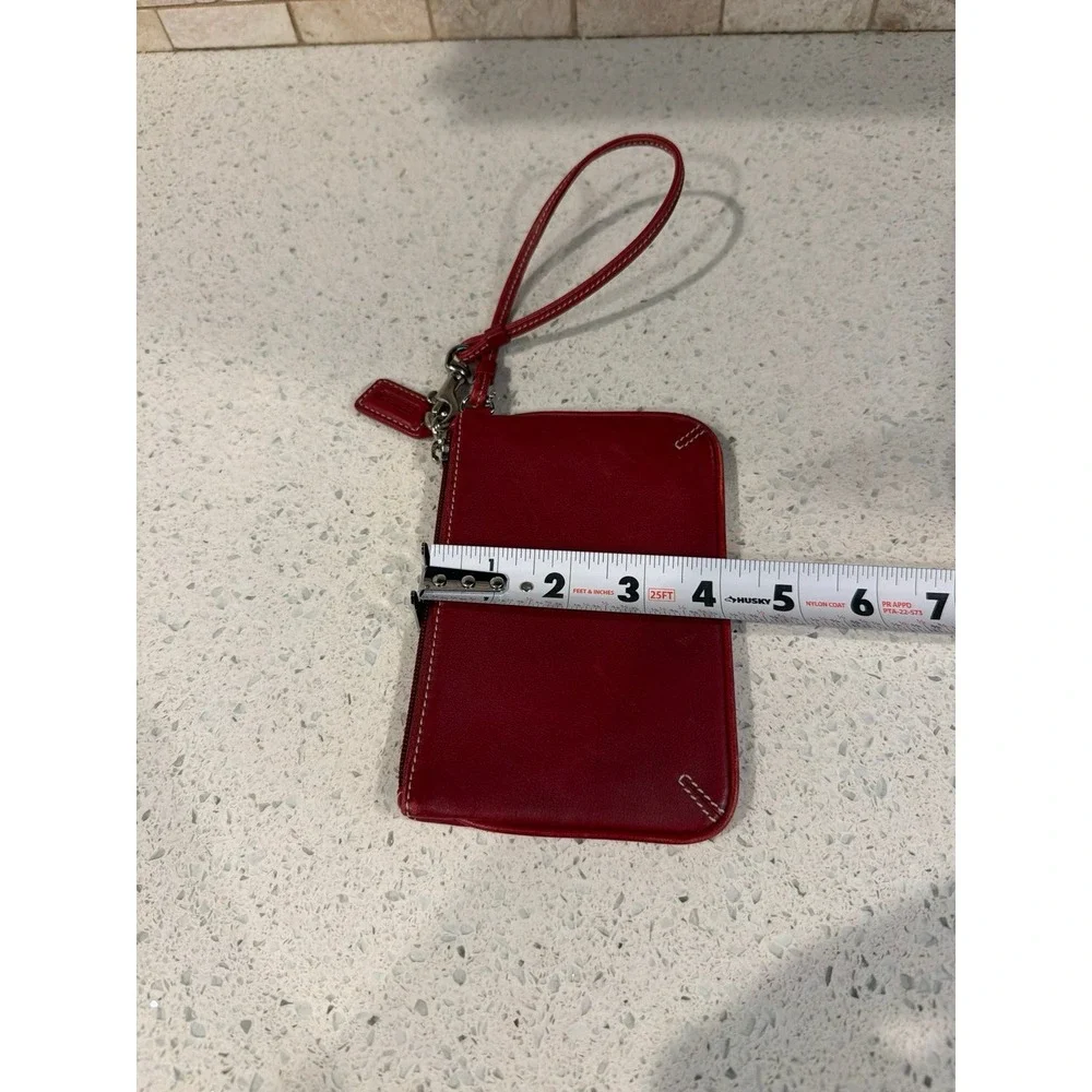 Vintage‎ red coach wristlet